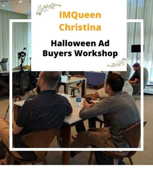 IMQueen Christina - Halloween Ad Buyers Workshop