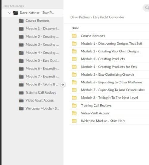 Alternative view of Dave Kettner - Etsy Profit Generator