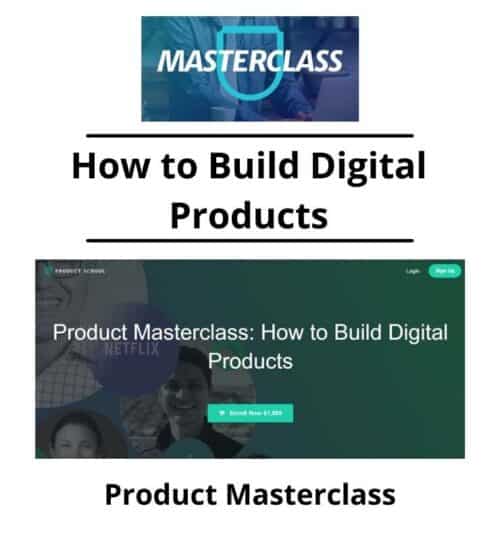 Product Masterclass - How to Build Digital Products