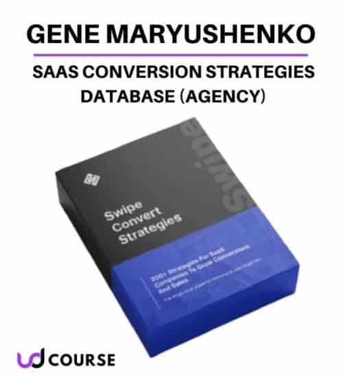 Gene Maryushenko – SaaS Conversion Strategies Database (Agency)