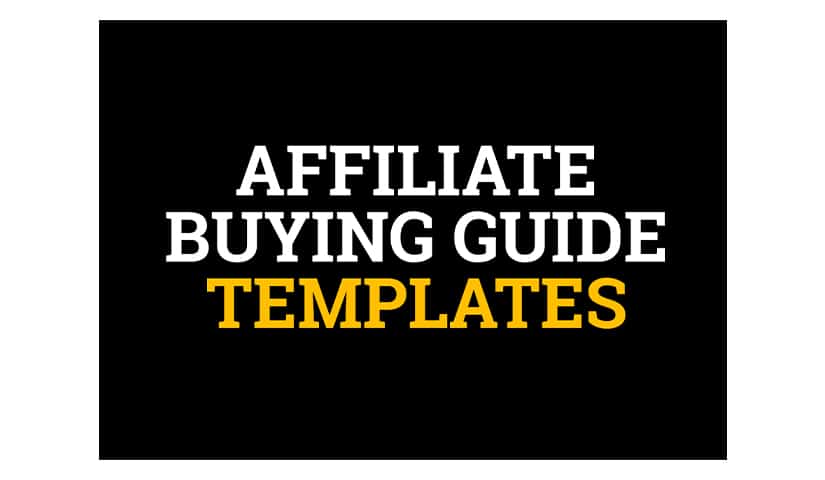 Stephen Hockman – Affiliate Buying Guide Templates