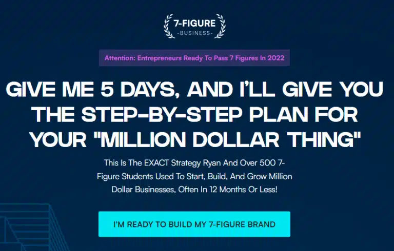 5 Days To 7 Figures Challenge