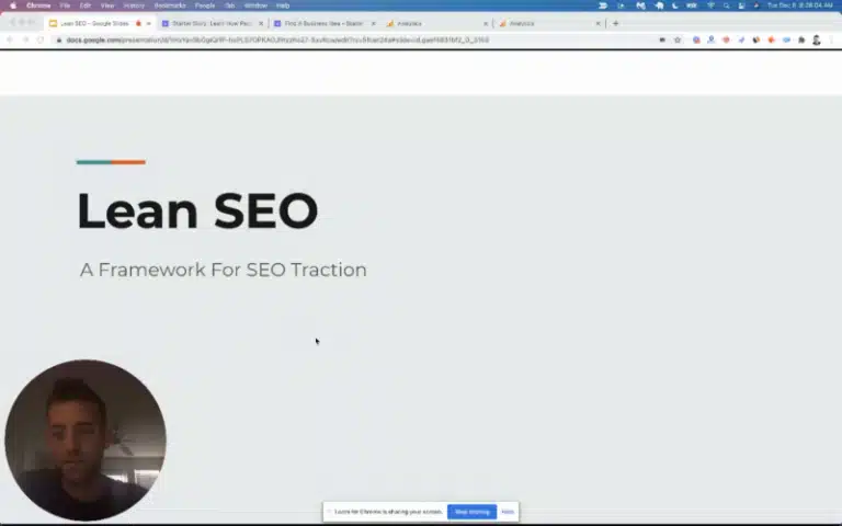 Pat Walls – Lean SEO Our Framework For SEO Traction