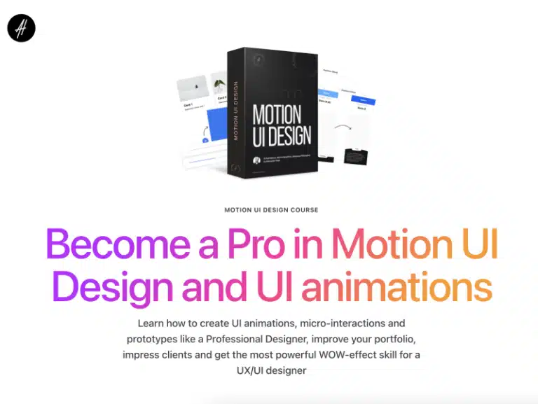 Alexander Hess – Motion UI Design Gold
