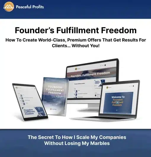Mike Shreeve – Founder’s Fulfillment Freedom+OTO
