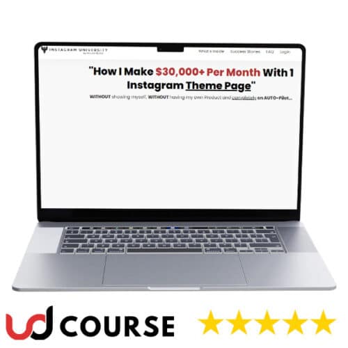 Niklas Pedde – Instagram University 4.0 – $30K/m With 1 Instagram Theme Page