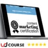 Jon Morrow – Content Marketing Certification