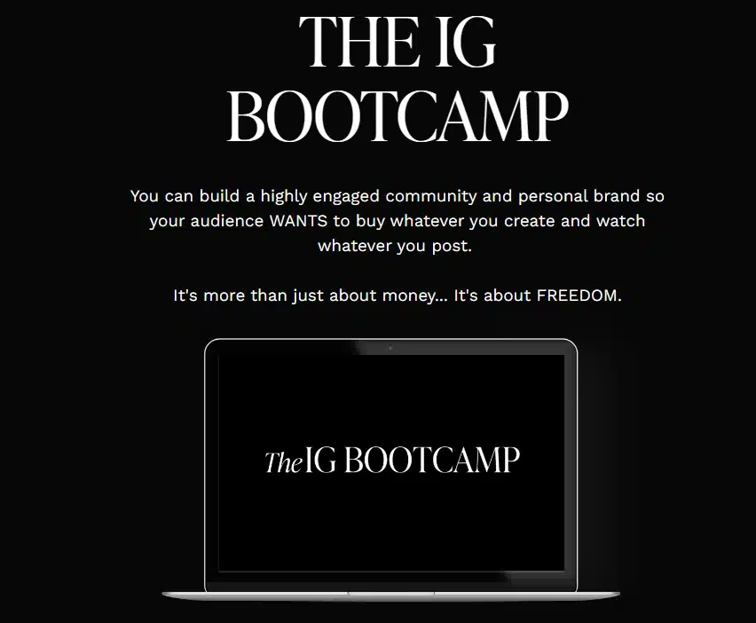 Katy Amezcua – The IG Bootcamp