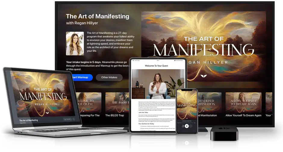 The Art of Manifesting By Regan Hillyer