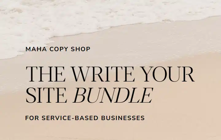 Madison & Haley – The Write Your Site Bundle
