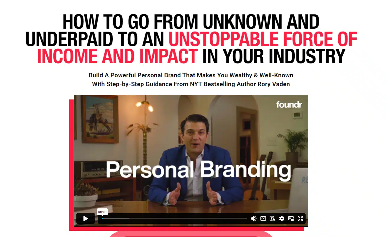 Rory Vaden – Monetize Your Personal Brand