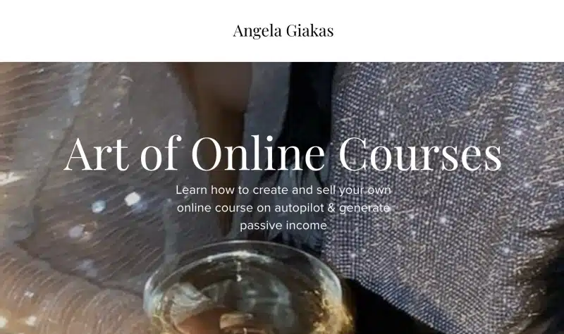 Angela Giakas – Art Of Online Courses