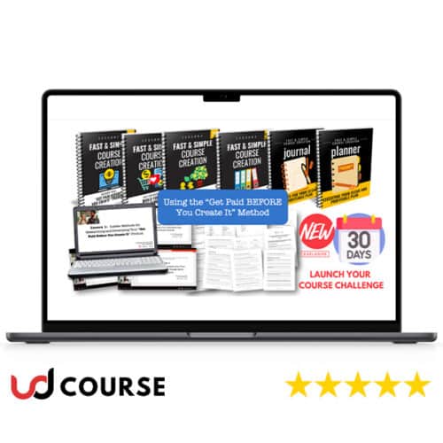 Fast and Simple Course Creation with the Power of Easy to Create Printables