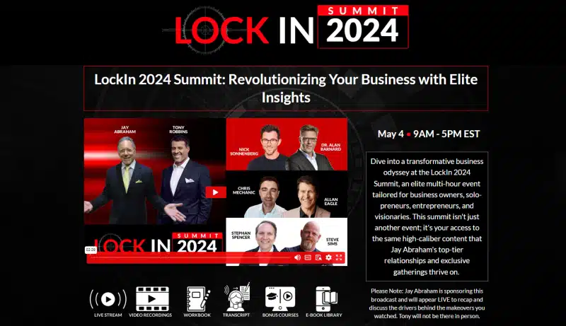 Jay Abraham – Lock In Summit 2024