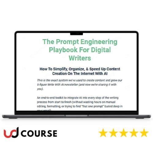 Dickie Bush & Nicolas Cole – The Prompt Engineering Playbook For Digital Writers
