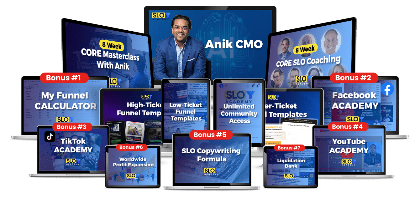 Anik Singal – Self Liquidating Offer Academy (SLO Academy)