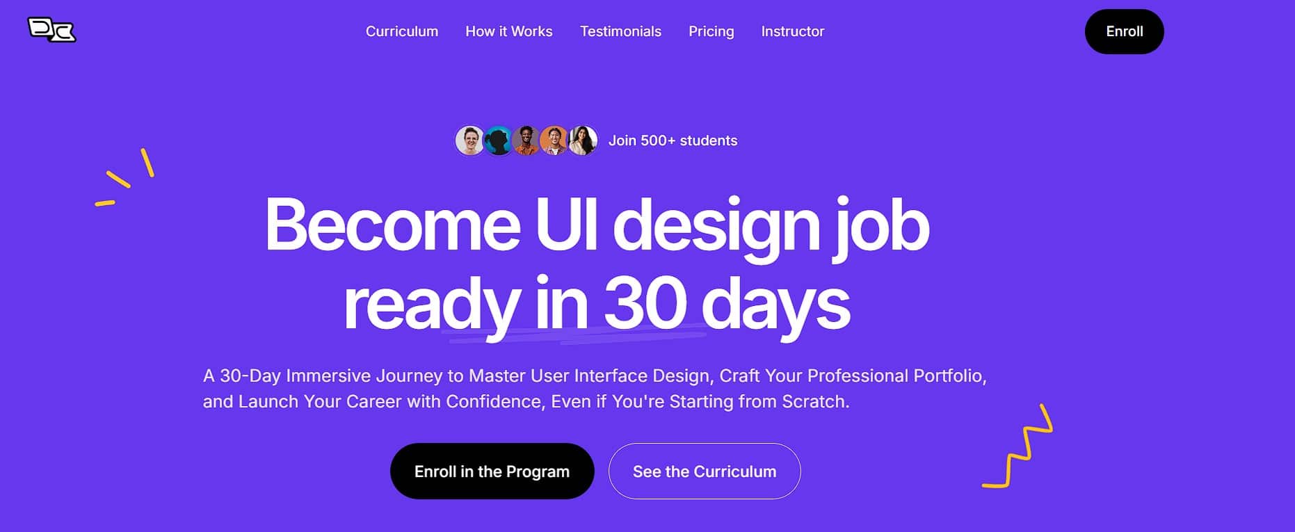 Designchamps – Become UI design job ready in 30 days