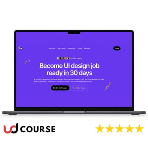 Designchamps – Become UI design job ready in 30 days