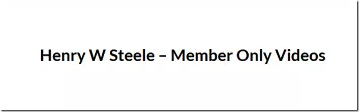 Henry-W-Steele-–-Member-Only-Videos-Download