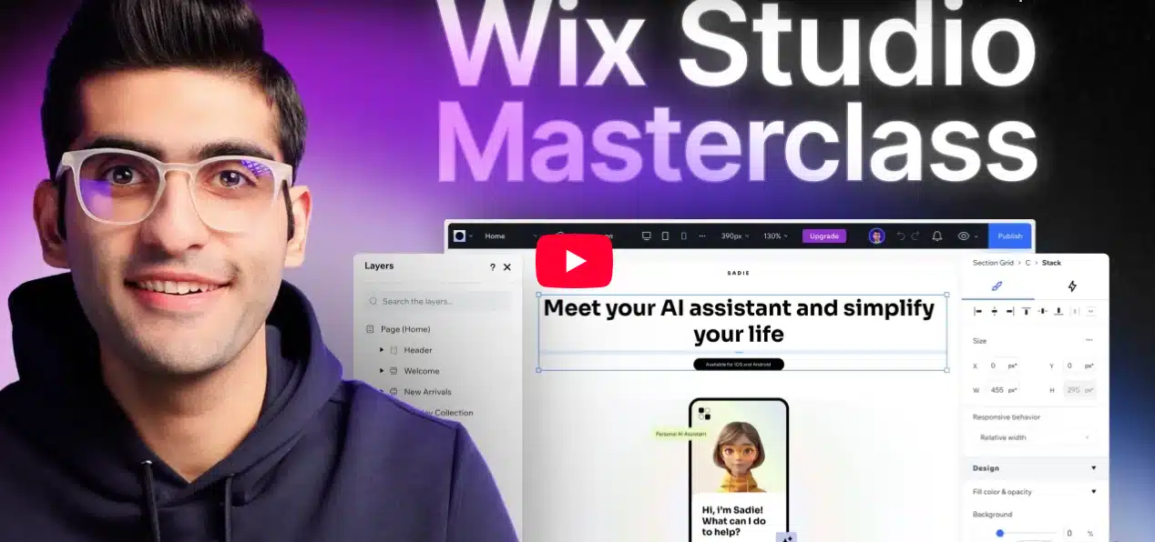 Arash Ahadzadeh – Wix Studio Masterclass