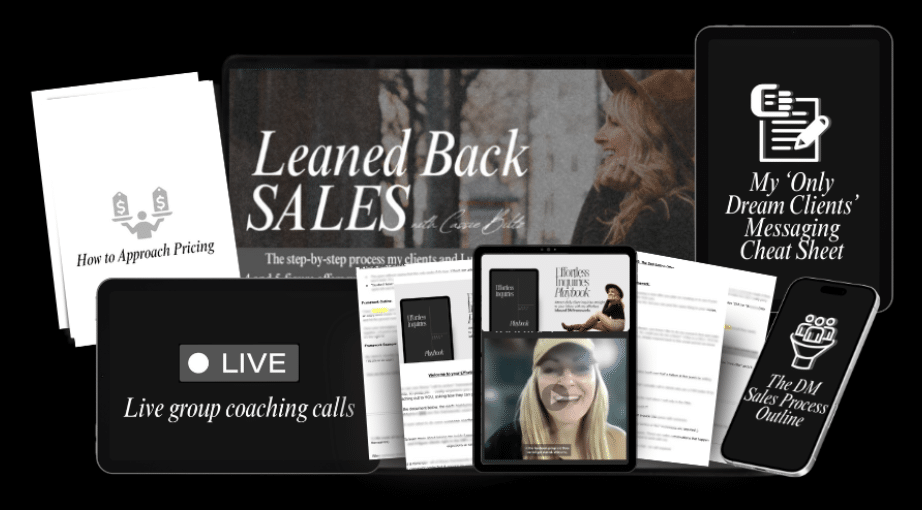 Cassie Blitz – Leaned Back Sales