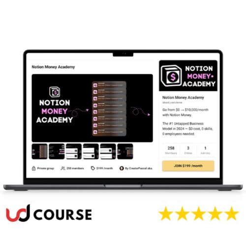 Creator Pascal – Notion Money Academy