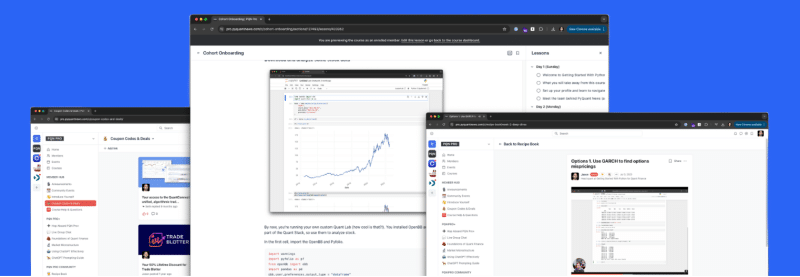 Jason Strimpel – Python for Quant Finance