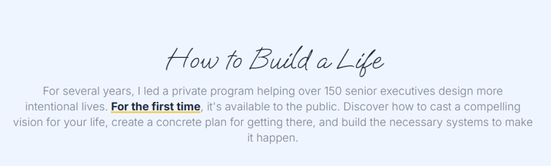 Sean Johnson – How to Build A Life