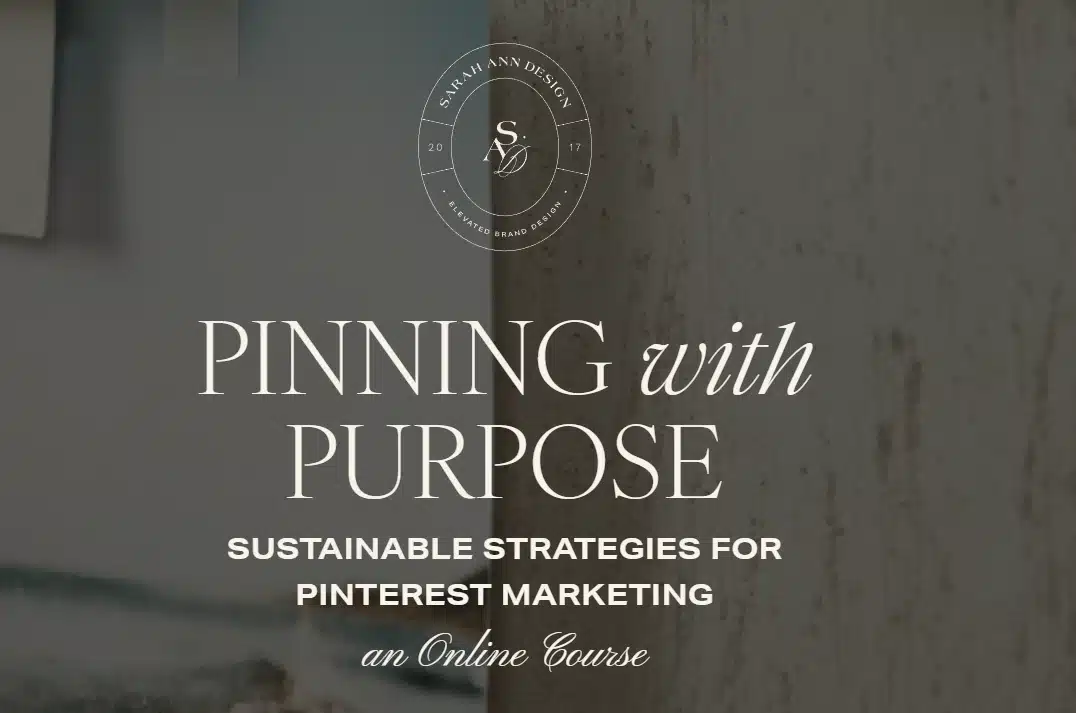 Sarah Ann – Pinning with Purpose