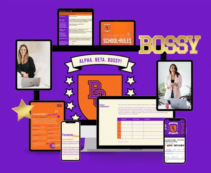 Alyce Greer – Bossy Copy College