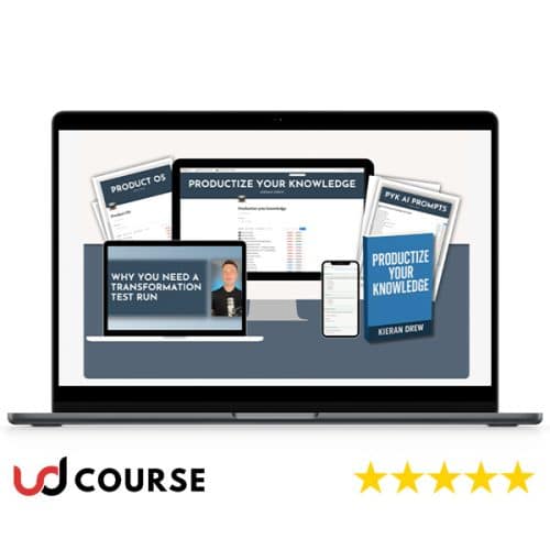 Kieran Drew – Productize Your Knowledge