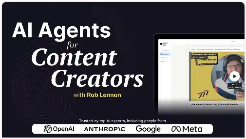 Rob Lennon – AI Agents for Content Creator