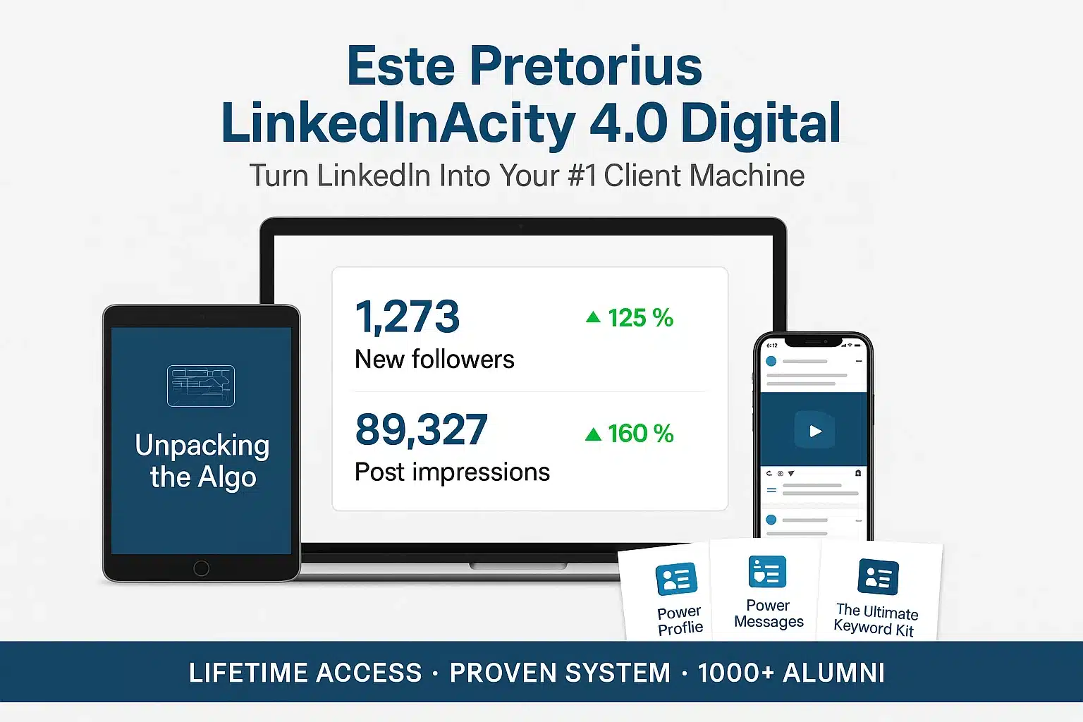 Este Pretorius – LinkedInAcity 4.0 Digital 