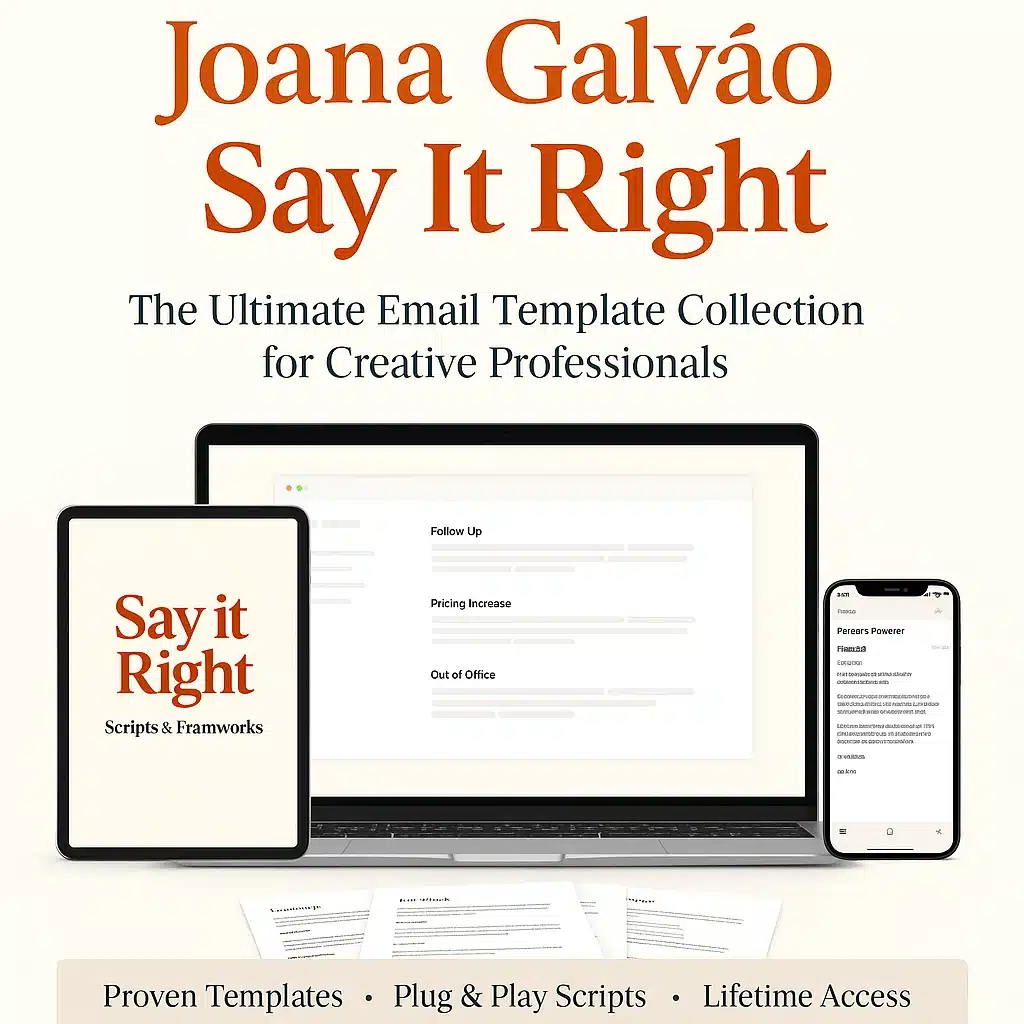 Joana Galvao Say It Right 