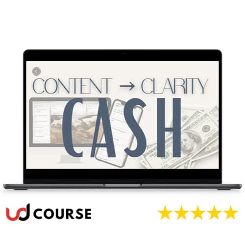 Morgan Alexis – Content Clarity Cash 30 Day Content Plan